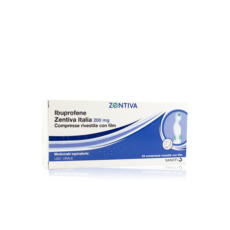 Ibuprofene Zentiva Italia 200 Mg Compresse Rivestite Con Film Ibuprofene Medicinale Equivalente