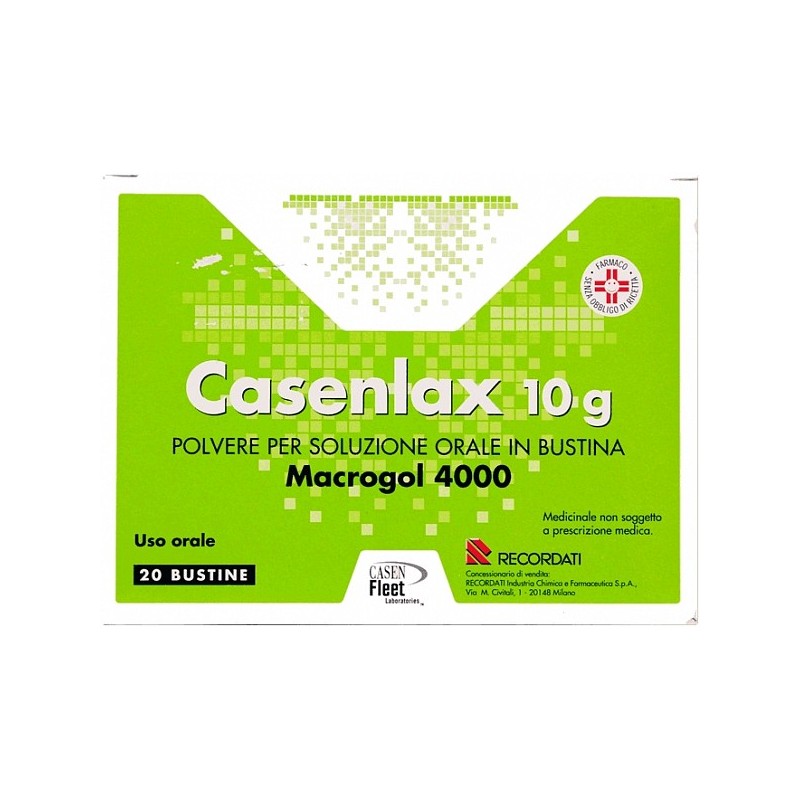 Casen Recordati Sl Casenlax 10 G Polvere Per Soluzione Orale In Bustinamacrogol 4000