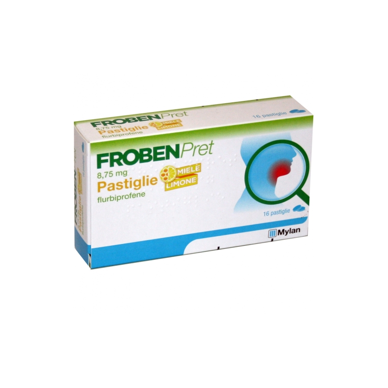 Mylan Frobenpret 8,75 Mg Pastiglie Gusto Limone E Miele Flurbiprofene