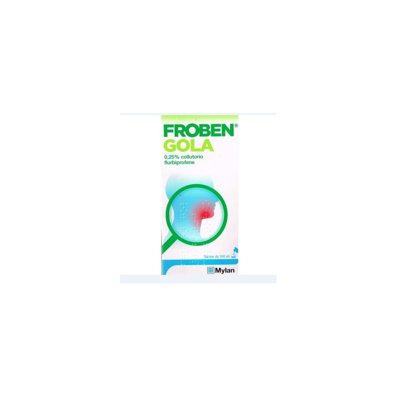 Froben Gola 250mg/100ml Collutorio 160 ml per gengiviti e stomatiti