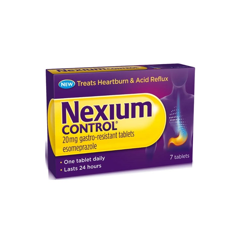 Nexium Control 20 Mg 7 Compresse Gastroresistenti Esomeprazolo