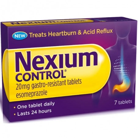 Nexium Control 20 Mg 7 Compresse Gastroresistenti Esomeprazolo