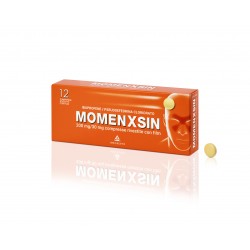 Blister da 12 compresse rivestite di Momenxsin della Angelini pharma