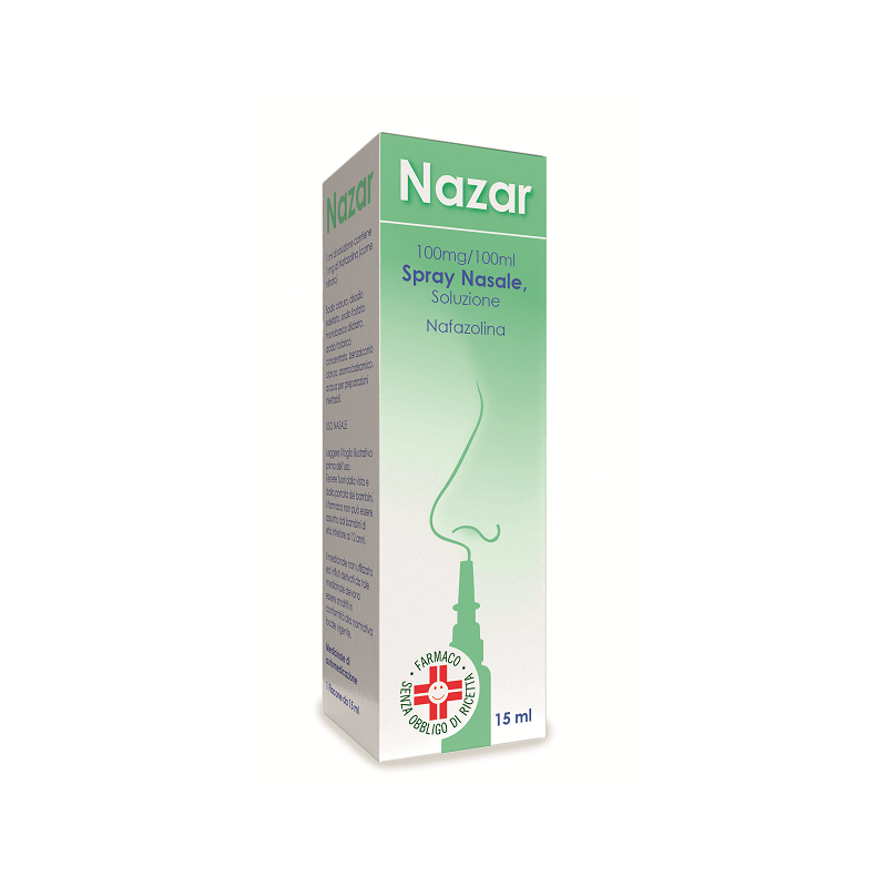 Pietrasanta Pharma Nazar 100 Mg/100 Ml Spray Nasale, Soluzione Nafazolina