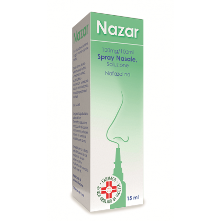 Pietrasanta Pharma Nazar 100 Mg/100 Ml Spray Nasale, Soluzione Nafazolina