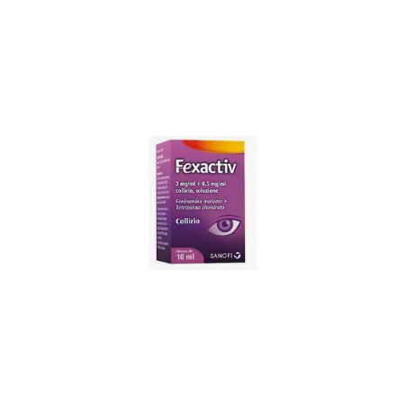 Fexactiv 3 Mg/ml + 0,5 Mg/ml Collirio antistaminico 1 flacone da 10 ml