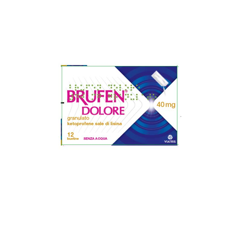 Brufen Dolore 40 Mg sospensione orale Granulato 12 bustine antinfiammatorio