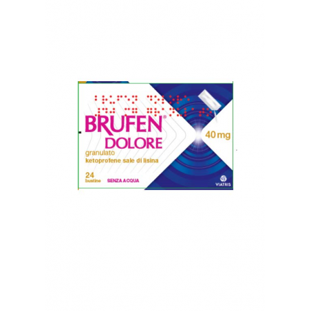 Brufen Dolore 40 Mg Granulato antinfiammatorio 24 bustine