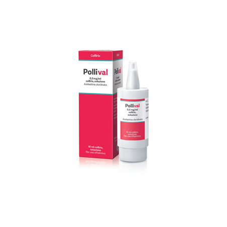 Ursapharm Pollival 0,5 Mg/ml Collirio, Soluzione Azelastina Cloridrato