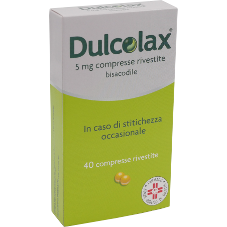 Dulcolax 5 Mg 40 Compresse Rivestite per la stitichezza