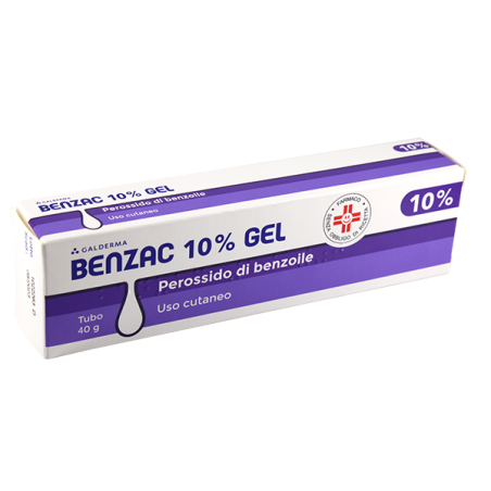 Gmm Farma Benzac 10% Gel Perossido Di Benzoile