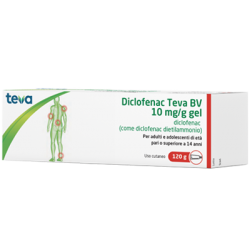 Diclofenac Teva 10 Mg/g Gel...