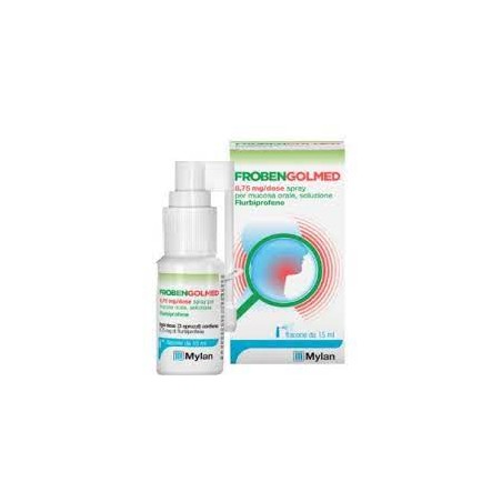 Mylan Frobengolmed 8,75 Mg/dose Spray Per Mucosa Orale, Soluzione Flurbiprofene