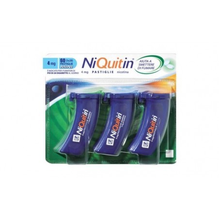 Niquitin 4 mg gusto menta 60 pastiglie