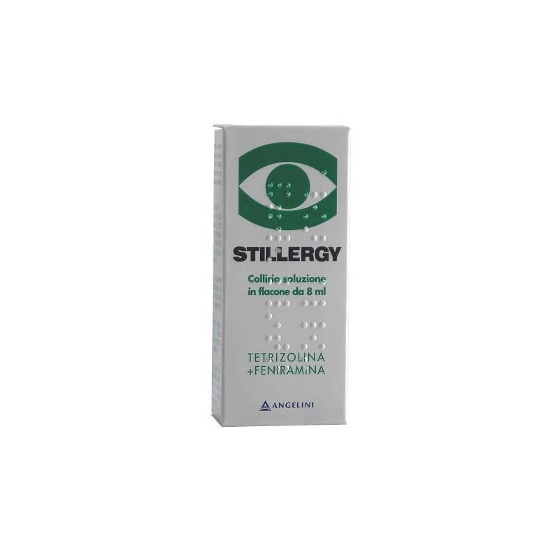 Angelini Stillergy 0,05% + 0,3% Collirio, Soluzione Tetrizolina Cloridrato E Feniramina Maleato