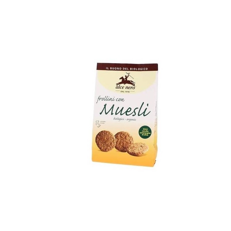 Alce Nero Frollino Con Muesli Bio 250 G