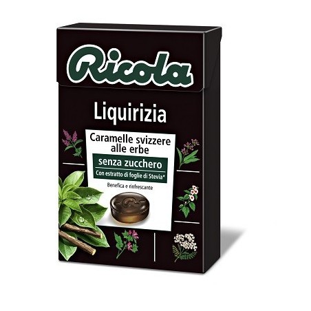 Divita Ricola Liquirizia Senza Zucchero 50 G