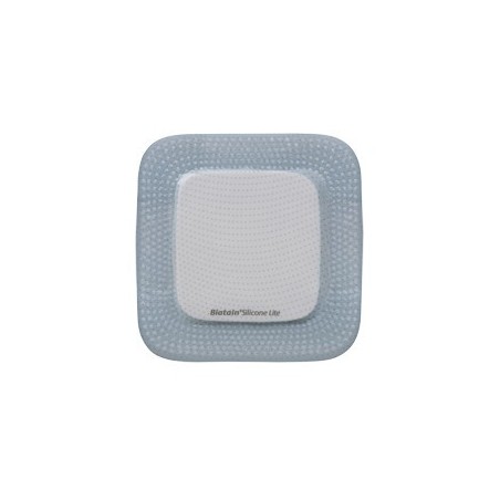 Coloplast Medicazione Biatain In Schiuma Di Poliuretano Con Bordo Adesivo In Silicone Lite 10x10 Cm 10 Pezzi