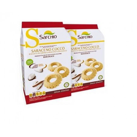 Sarchio Biscotti Saraceno Cocco Senza Lievito 200 G