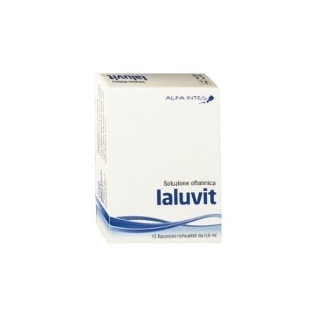 Alfa Intes Ialuvit Soluzione Oftalmica 15 Flaconcini 0,6 Ml