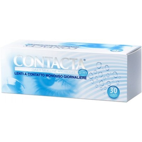 Sanifarma Lente A Contatto Monouso Giornaliera Contacta Daily Lens Silicone Hydrogel -3,00 30 Pezzi