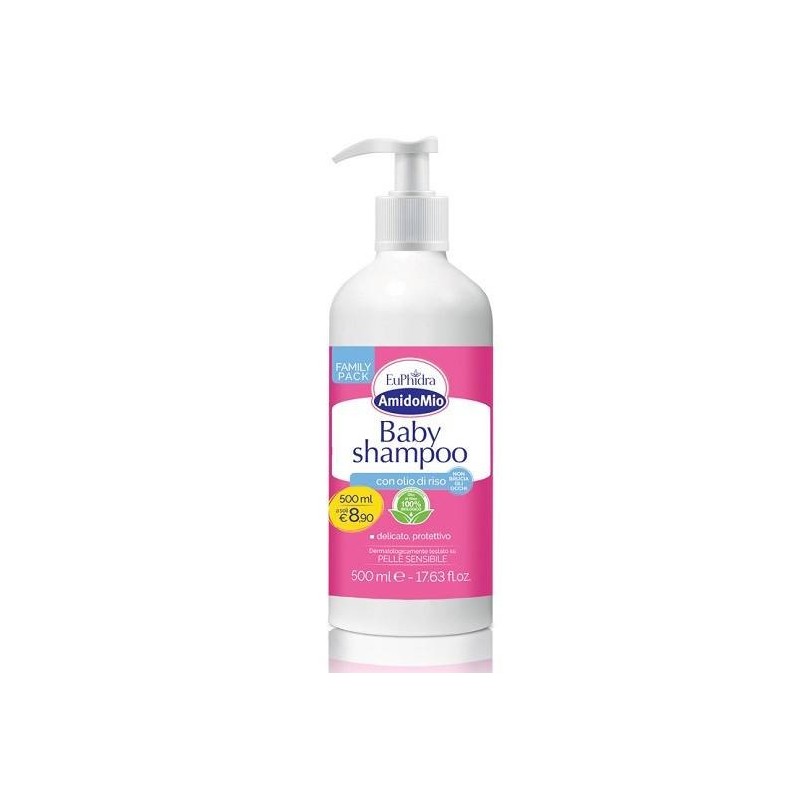 Zeta Farmaceutici Euphidra Amidomio Baby Shampoo 500 Ml