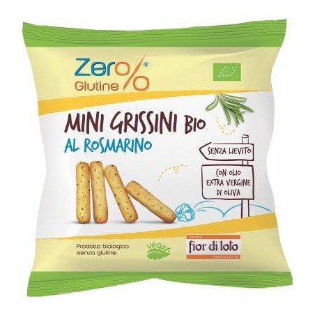 Biotobio Mini Grissini Al Rosmarino Bio Monoporzione 30 G