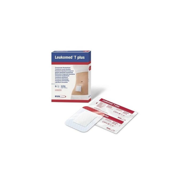 Essity Italy Leukomed T Plus Medicazione Post-operatoria Trasparente Impermeabile 7,2 X 5 Cm