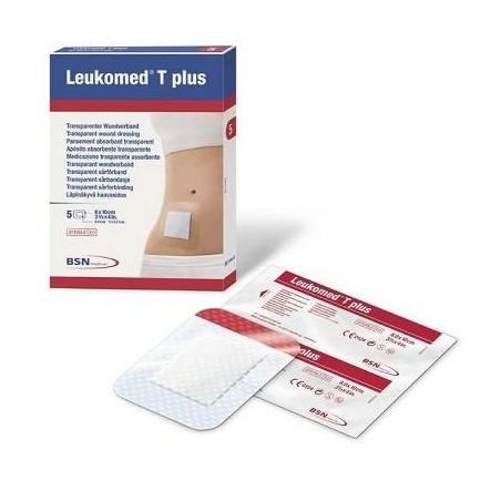 Essity Italy Leukomed T Plus Medicazione Post-operatoria Trasparente Impermeabile 7,2 X 5 Cm