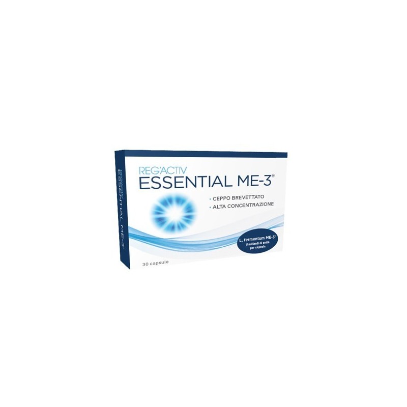 Essential Integratori Regactive Essential Me 3 30 Capsule