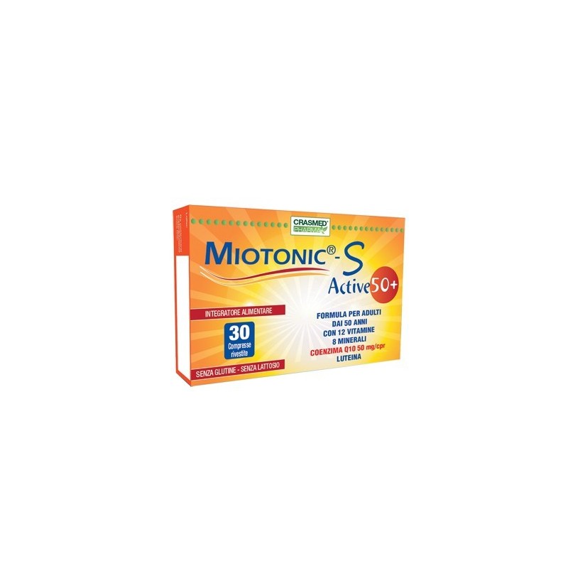 Crasmed Pharma Miotonic-s Active 50+ 30 Compresse