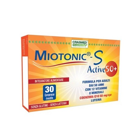 Crasmed Pharma Miotonic-s Active 50+ 30 Compresse