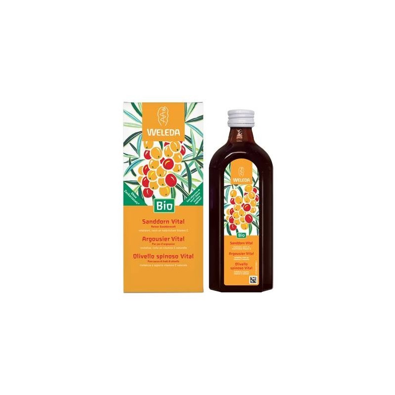 Weleda Italia Olivello Spinoso Vital Succo Di Frutta 250 Ml