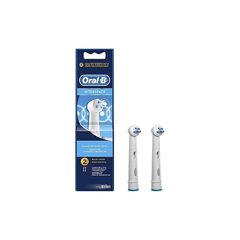 Procter & Gamble Oralb Interspace Testina Per Spazzolino Elettrico 2 Pezzi