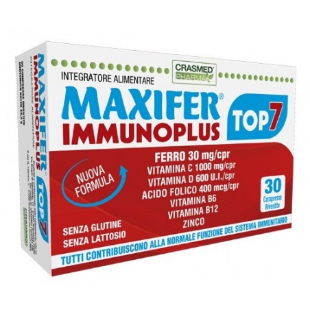 Crasmed Pharma Maxifer Immunoplus Top 7 30 Compresse