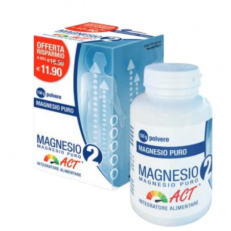 F&f Magnesio 2 Act Puro Polvere 150 G