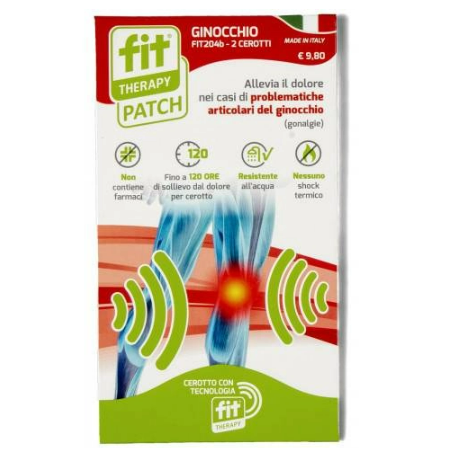 D. Fenstec Cerotto Fit Therapy Ginocchio 2 Pezzi