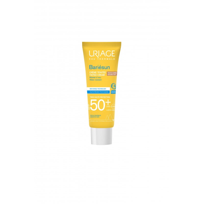 Uriage Laboratoires Dermatolog Bariesun Spf50+ Creme Doree Teintee 50 Ml