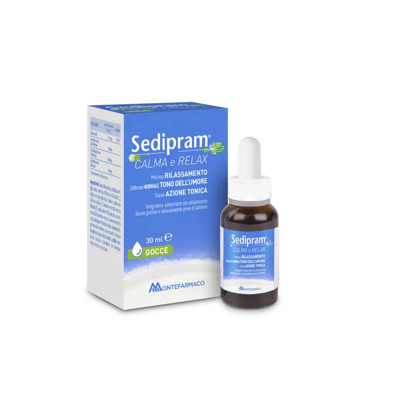 Montefarmaco Otc Sedipram Calma E Relax Gocce 30 Ml