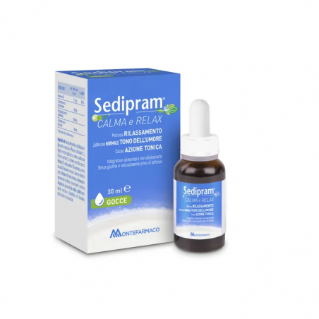 Montefarmaco Otc Sedipram Calma E Relax Gocce 30 Ml