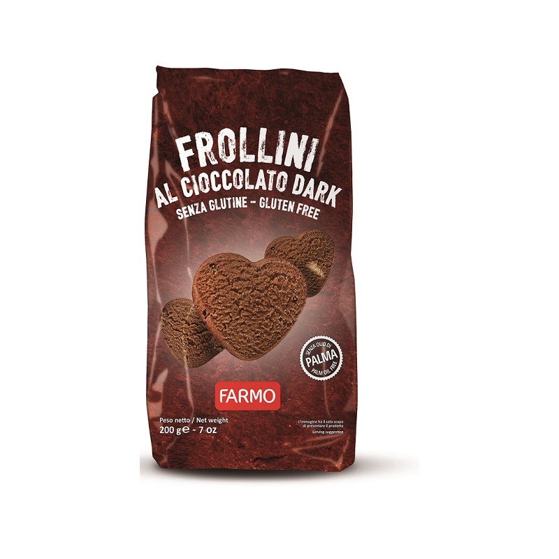 Farmo Frollini Al Cioccolato Dark 200 G