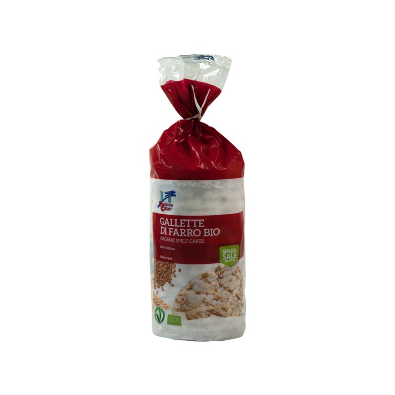 Biotobio Fsc Gallette Di Farro Senza Sale Bio 100 G