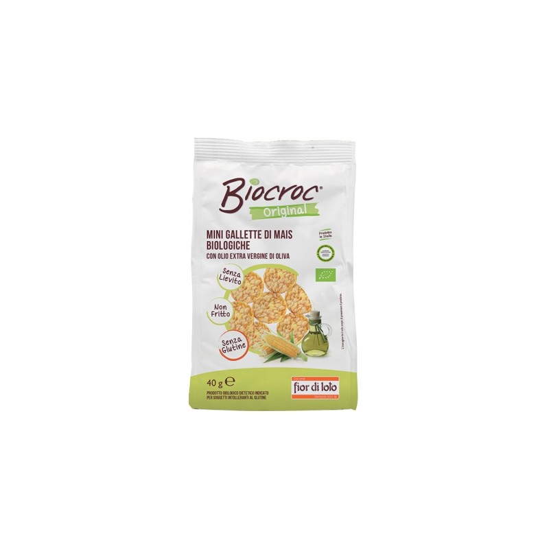 Biotobio Biocroc Mini Gallette Mais Bio 40 G