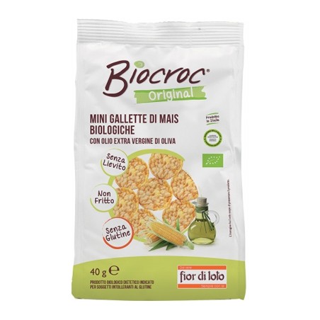 Biotobio Biocroc Mini Gallette Mais Bio 40 G