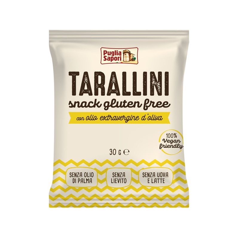 Puglia Sapori Tarallini Olio Extravergine Di Oliva 30 G