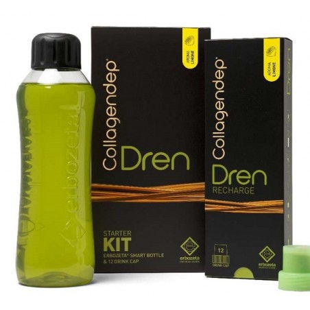 Erbozeta Collagendep Dren Limone Starter Kit 12 Pezzi + 1 Bottiglia