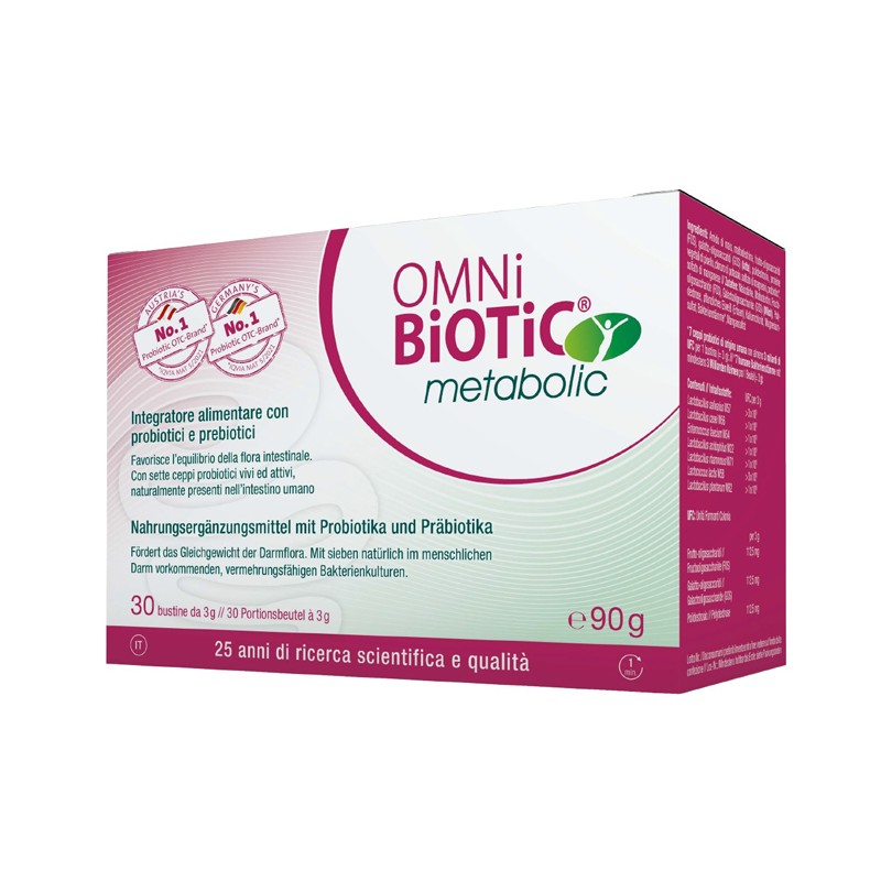 Institut Allergosan Omni Biotic Metabolic 30 Bustine Da 3 G