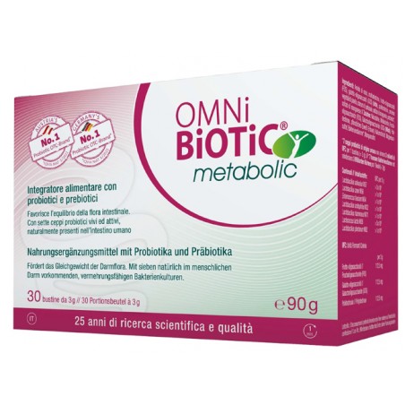 Institut Allergosan Omni Biotic Metabolic 30 Bustine Da 3 G