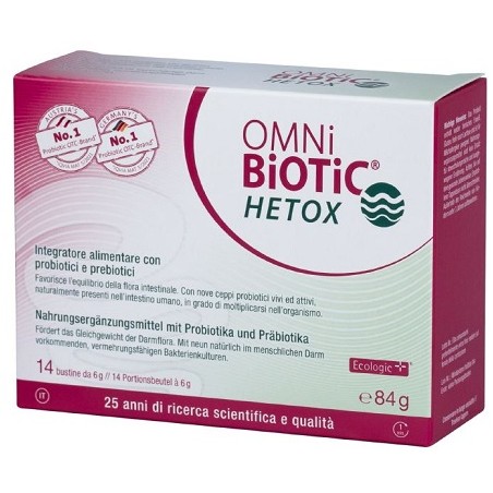 Institut Allergosan Omni Biotic Hetox 14 Bustine Da 6 G