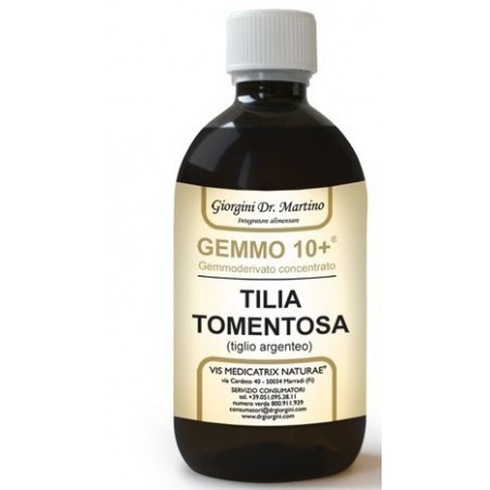 Dr. Giorgini Ser-vis Gemmo 10+ Tiglio Argenteo Liquido Analcolico 500 Ml